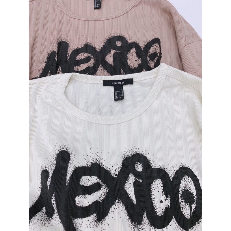 Áo croptop form rộng xuất dư xịn