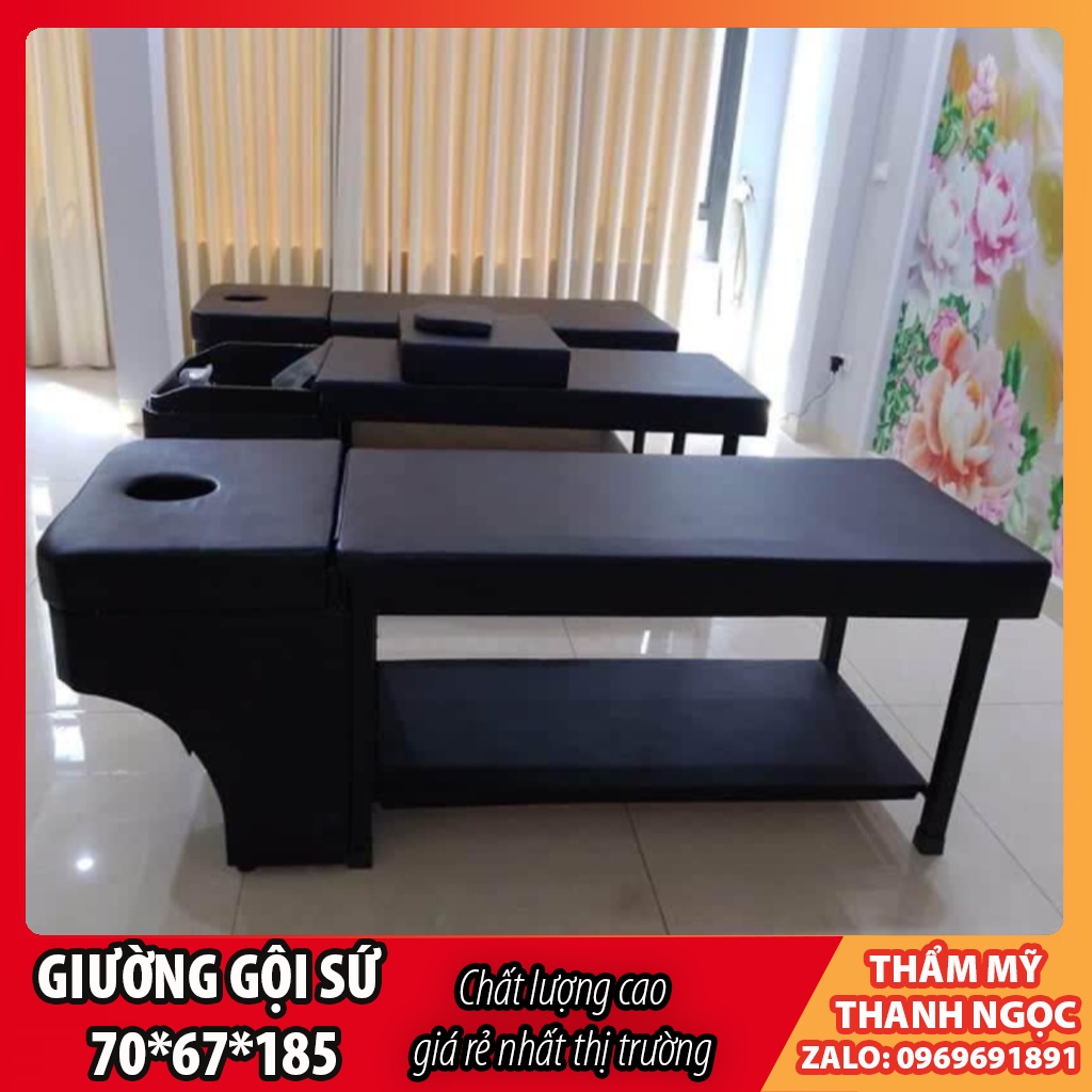 Giường gội đầu 2in1 - bàn gội đầu spa