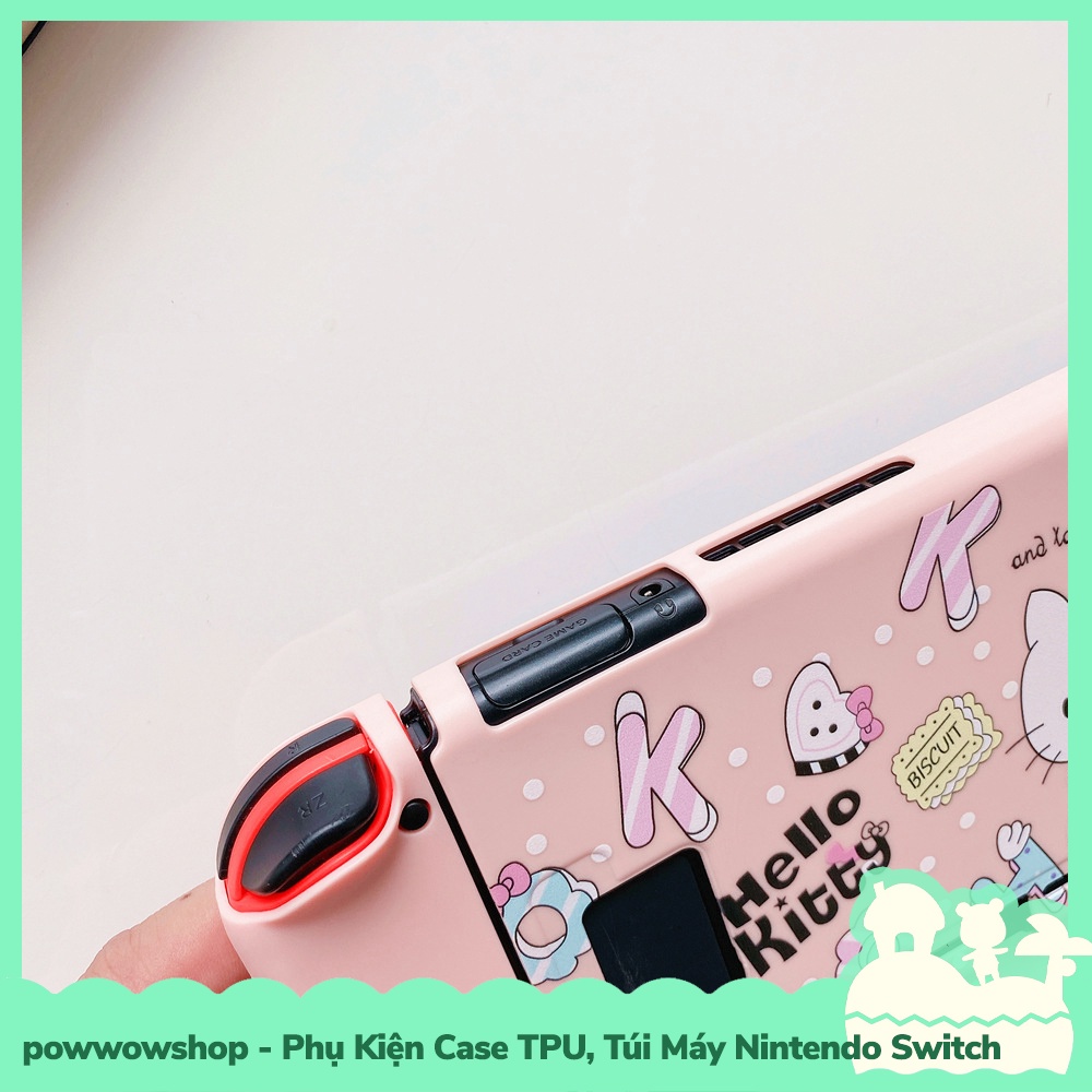 [Sẵn VN - Hỏa Tốc] Set Phụ Kiện Case Ốp TPU Dẻo, Túi Đựng Máy Cho Máy Game Cầm Tay Nintendo Switch Hello K