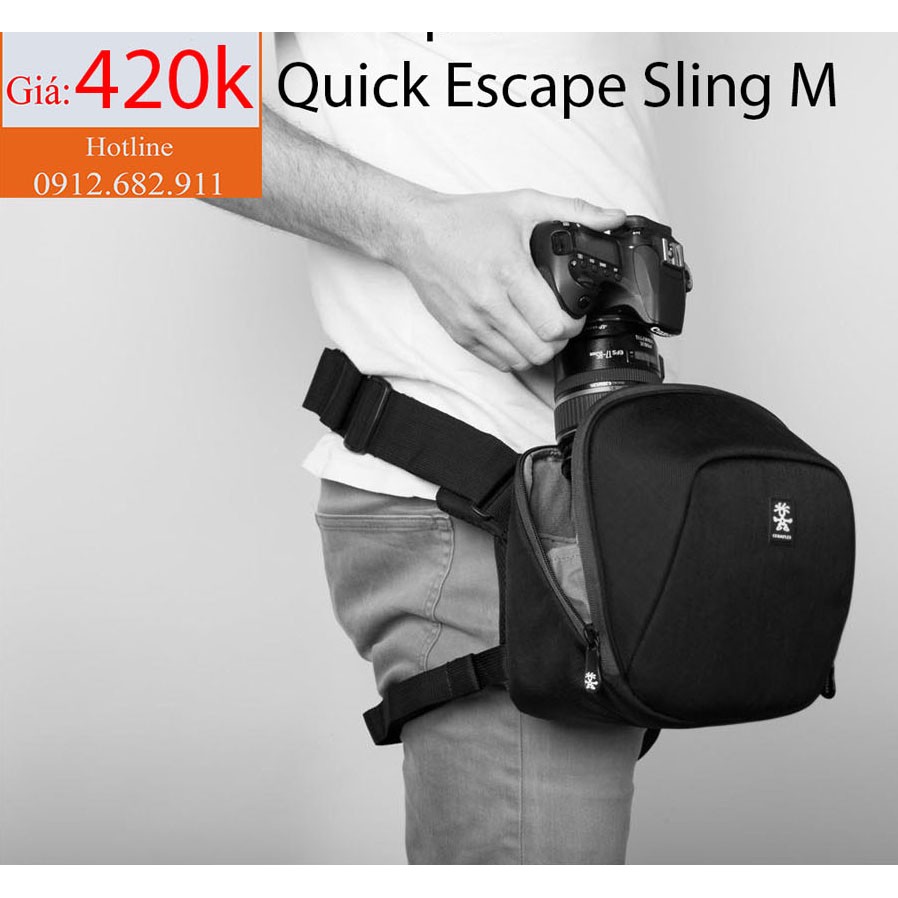 Túi máy ảnh Crumpler Quick Escape Sling M_Có ngăn iPad