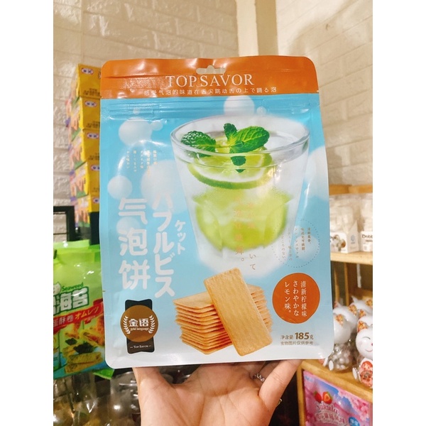 Bánh Quy SoDa Chanh gói 185gram