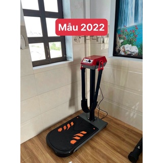 Máy massage rung bụng đứng. Giảm mỡ nhanh chóng.  350w đế cao, mẫu mới 2022 chuyên dùng cho phòng gym