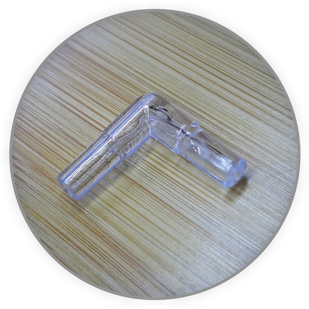 Đầu Nối Acrylic - Ống Oxy, CO2 4~6mm - Đầu nối ống