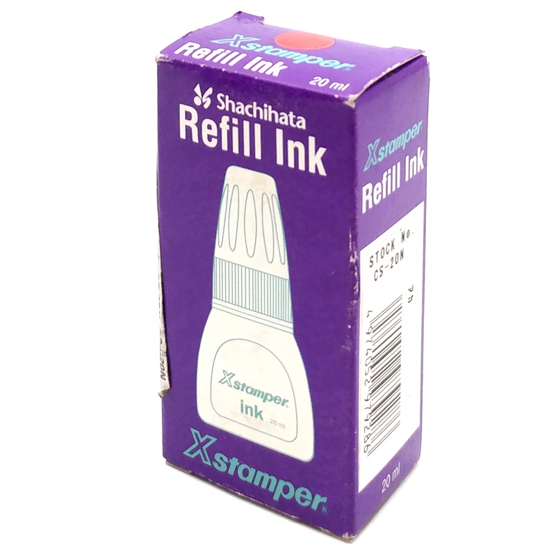 Mực Con Dấu Xstamper 20ml  - Artline CS-20N-RD - Màu Đỏ