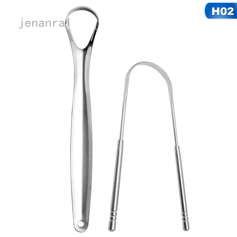 Stainless steel tongue cleaner Tongue Scraper Set Stainless Steel Tongue Tounge Cleaner Dental Oral Care