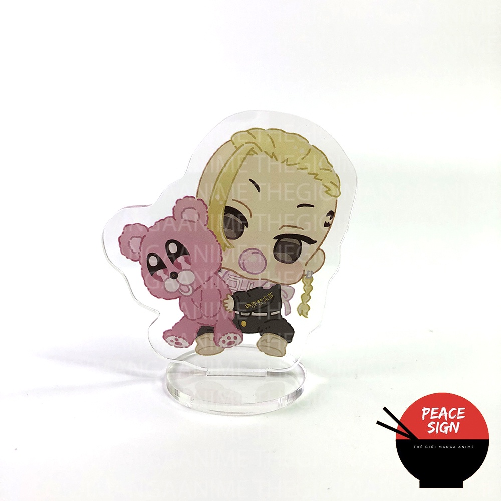 (8cm) Mô hình Standee TOKYO REVENGERS ver EM BÉ Kịch trường của Takemichi acrylic anime mica chibi trang trí