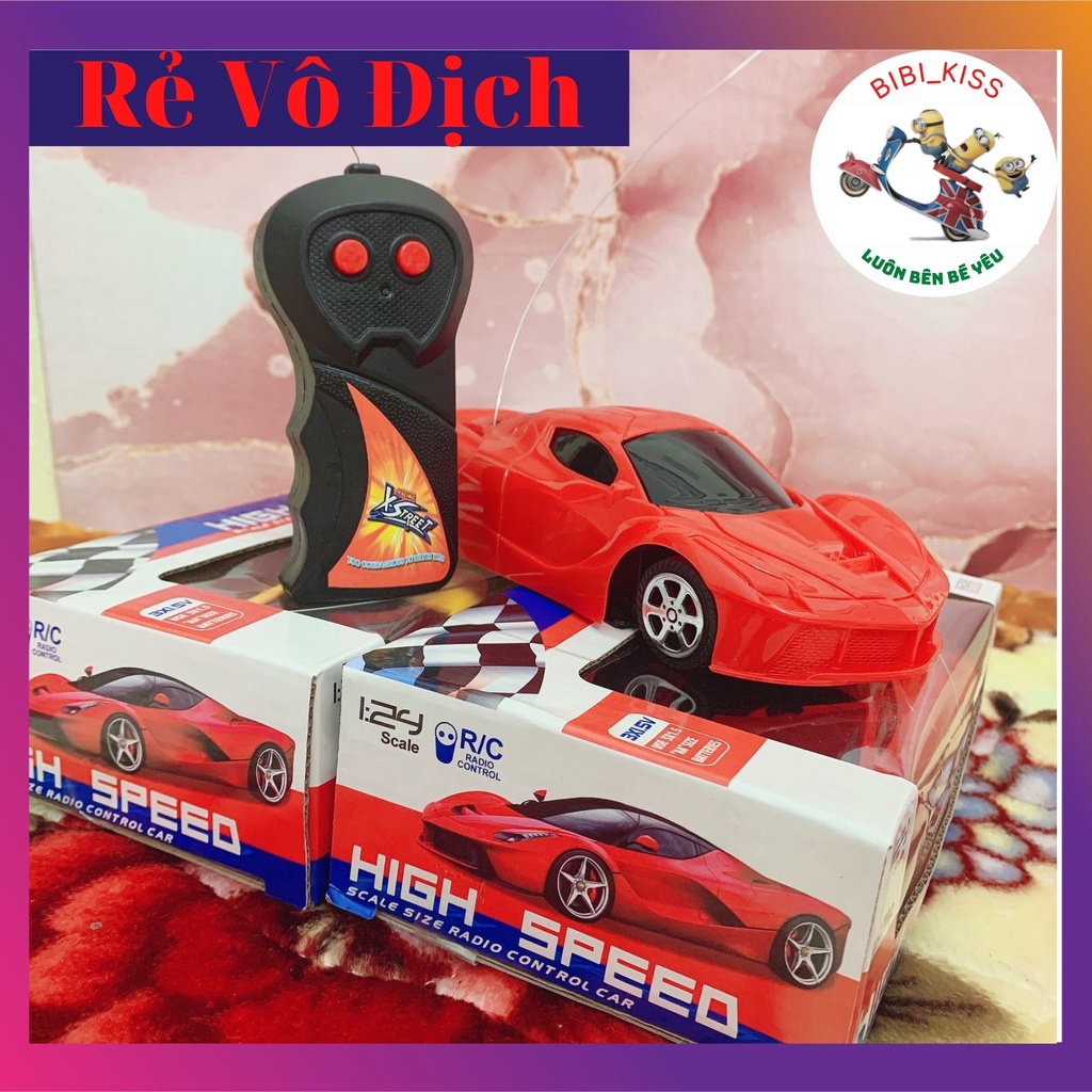 Xe điều khiển từ xa, đồ chơi xe đua lamborghini tốc độ cự nhanh và khỏe xe cực kỳ bền cho bé