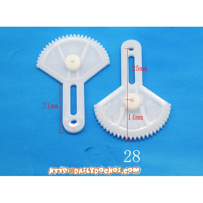 Bánh răng hình quạt 12 15 21 28 răng, cam kết hàng chính hãng chất lượng cao giá rẻ