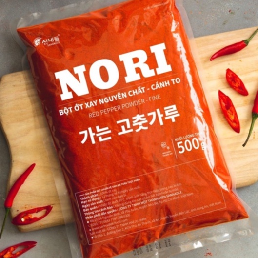100g ỚT BỘT HÀN QUỐC LOẠI NGON LÀM KIM CHI, NẤU MÌ CAY, BÁNH GẠO TOKBOKKI (CHIẾT TỪ GÓI 500GR)