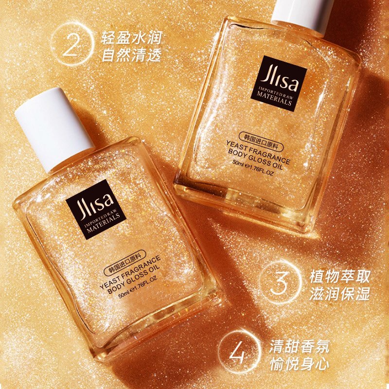 ✨DẦU KHÔ NHŨ DƯỠNG CHO DA KHÔ BODY GLOSS OIL JLISA✨