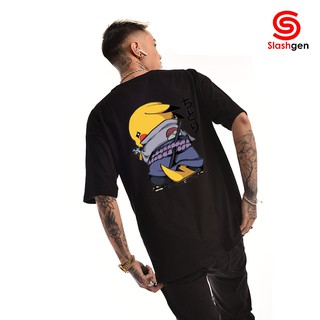 Áo Thun Nam Tay Lỡ H3_CO Pi Ka Sasuke sau lưng [40kg-110kg] 100% Cotton