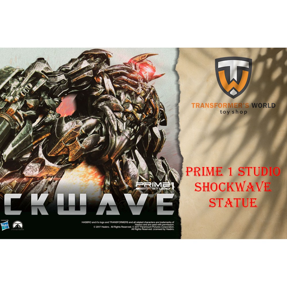 Mô hình cao cấp Prime1 Studio Shockwave Statue hàng Recast