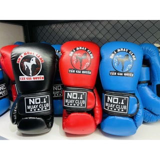 Găng tay No1 Muay Club - găng tay boxing - găng tay muay thái - găng võ thuật