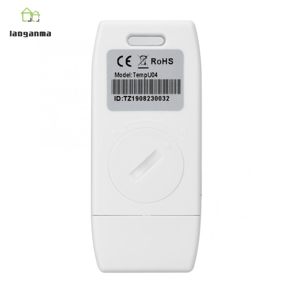 USB Temperature Humidity Recorder Temperature Data Logger Reusable Recording PDF CSV