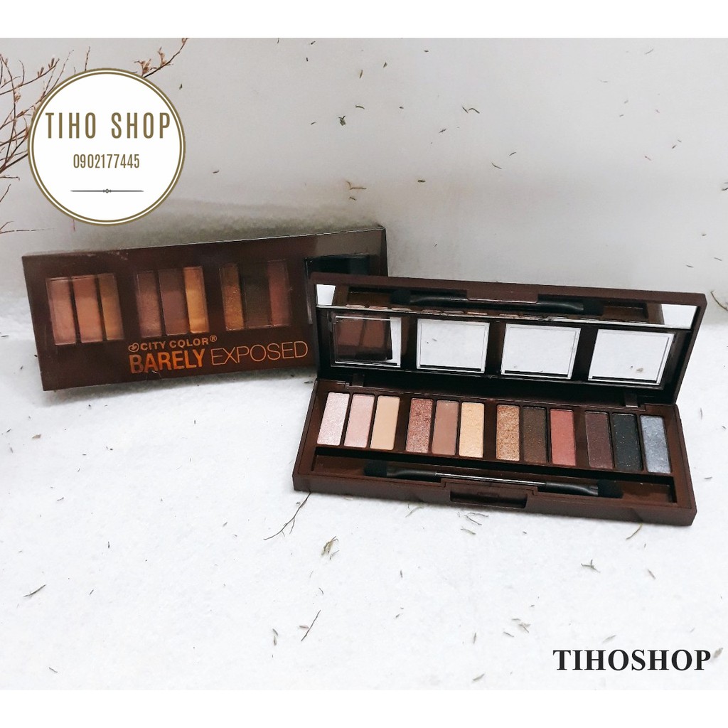 Phấn Mắt 12 Màu Barely Exposed Eye Shadow Palette