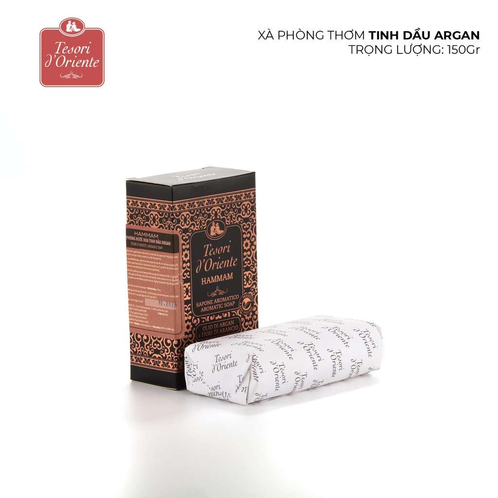 Xà Phòng Tesori Và Tẩy Tế Bào Chết Dưỡng Trắng Hương Nước Hoa Xạ Hương 150g