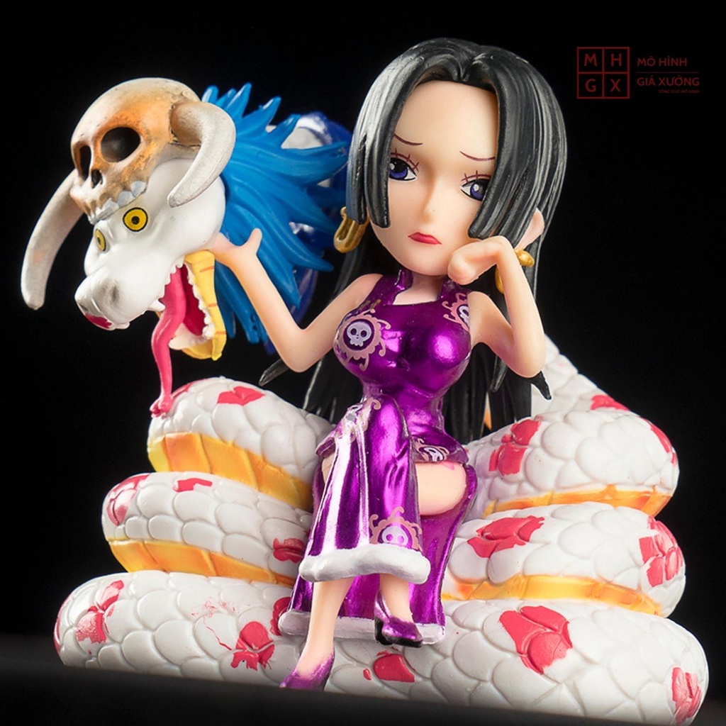 Mô hình One Piece Boa Hancock nữ hoàng hải tặc cao 8cm , trạng thái chiến đấu , figure mô hình one piece giá xưởng