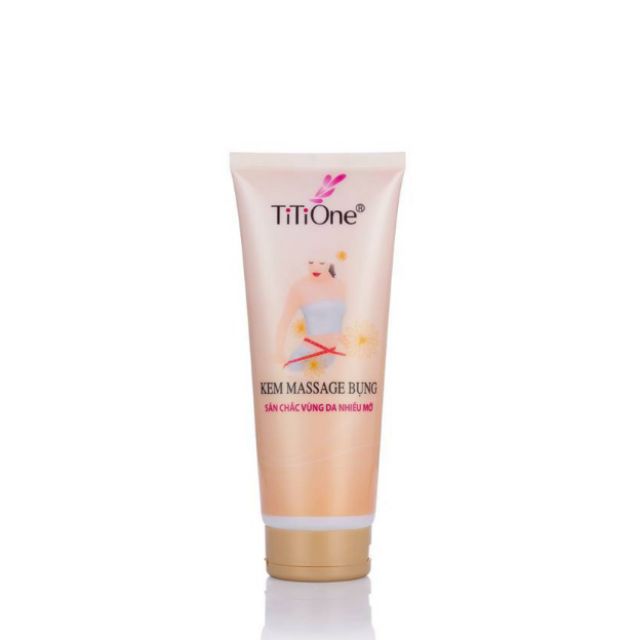 Kem massage bụng săn chắc da nhiều mỡ Titione 350g