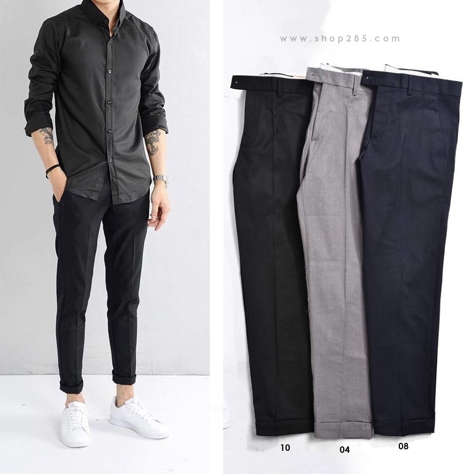 BEST ITEMS - Quần vải tây style hoàn toàn mới | SLIMFIT | co giãn nhẹ siêu GOOD !