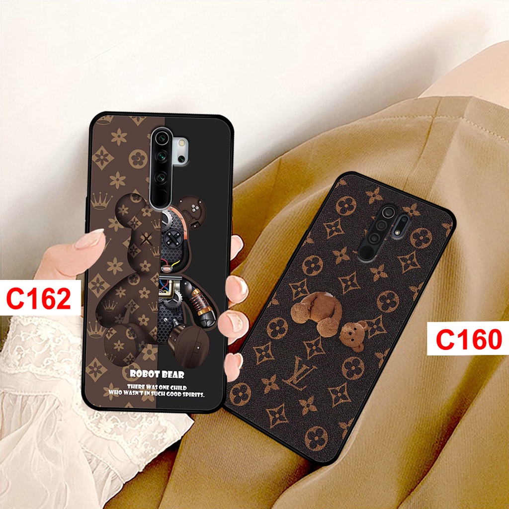 Ốp Redmi 9 - Redmi Note 8 Pro in hình bearbrick thời trang cao cấp. ốp lưng Xiaomi Redmi chất lượng.