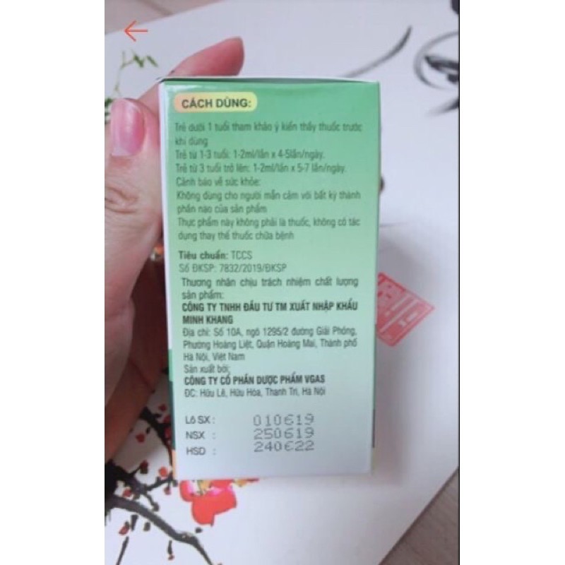 Cao Ho Minh Khang⚡AN TOÀN CHO BÉ⚡Hết Ho,Tiêu đờm