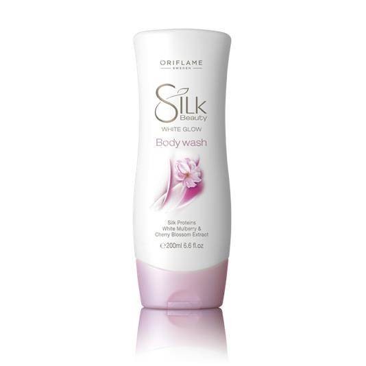 Sữa tắm Silk Beauty White Glow Body Wash