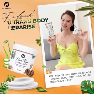 Combo dưỡng trắng da Body Herarise