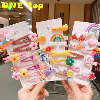 Kẹp Tóc Hình Bông Hoa Xinh Xắn Cho Bé Gái