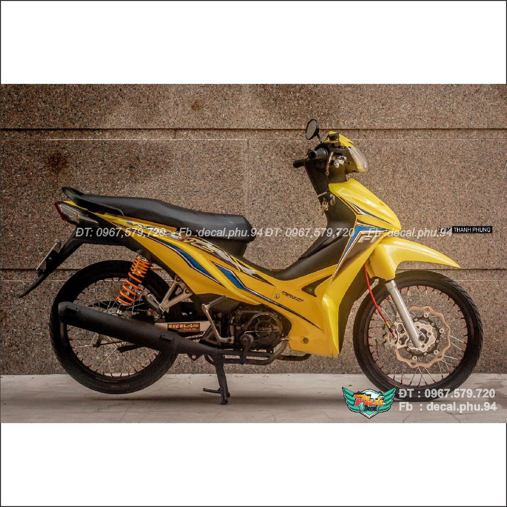 Tem Rời Wawe Rsx Vàng đen (J)