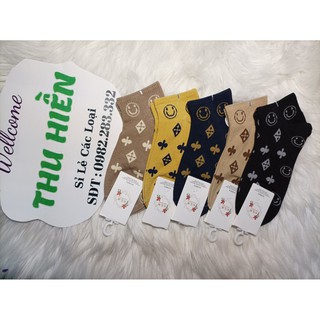 Combo 10 Tất XO cổ ngắn nữ hàng quảng châu chất đẹp