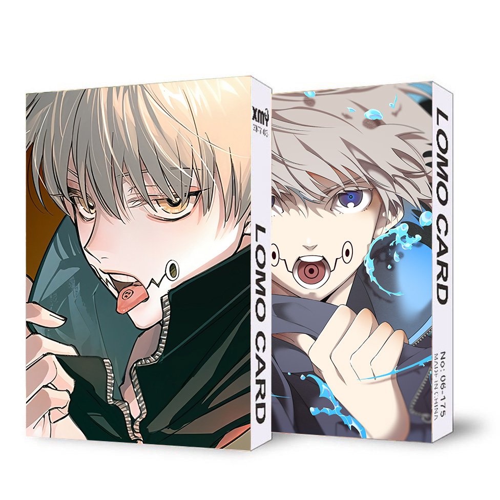 Hộp ảnh lomo in hình nhân vật JUJUTSU KAISEN CHÚ THUẬT HỒI CHIẾN anime chibi 30 tấm