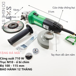 Máy mài cầm tay NEWBEAT AG100A - BH 12 tháng