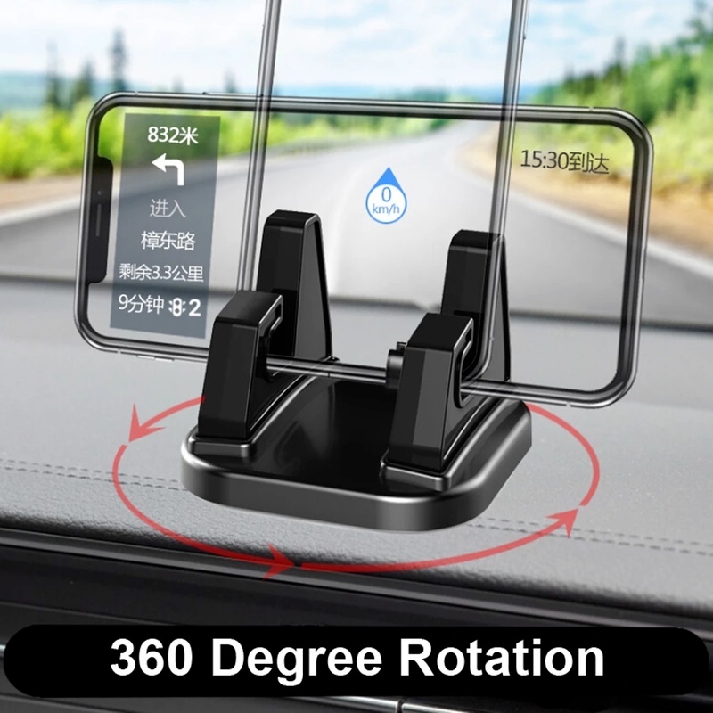 1 giá đỡ điện thoại xoay 360 độ gắn xe hơi tiện dụng | WebRaoVat - webraovat.net.vn