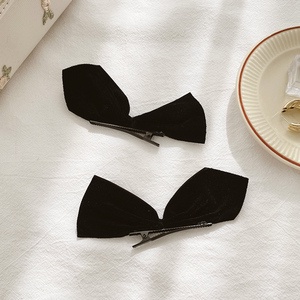 Bộ 2 kẹp tóc hình nơ xinh xắn phong cách Hàn Quốc cho nữ