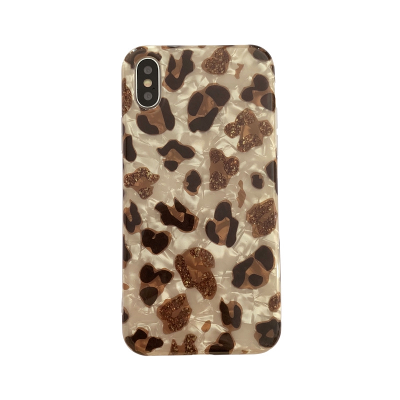Ốp điện thoại silicon họa tiết da báo sành điệu cho Iphone 7 / 8plus / X / Xs Max / Xr | BigBuy360 - bigbuy360.vn
