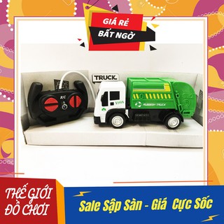 Đồ chơi xe chở rác điều khiển từ xa - xe môi trường điều khiển từ xa