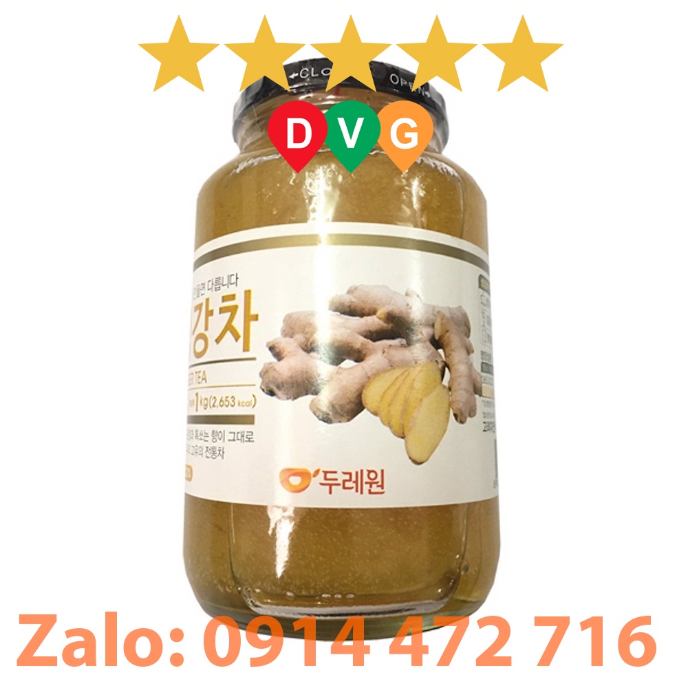 Trà Gừng Mật Ong MIWAMI 1KG - Nhập Khẩu Hàn Quốc