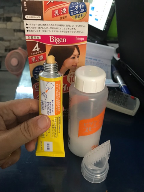 Thuốc nhuộm phủ bạc thảo dược Bigen Nhật | BigBuy360 - bigbuy360.vn