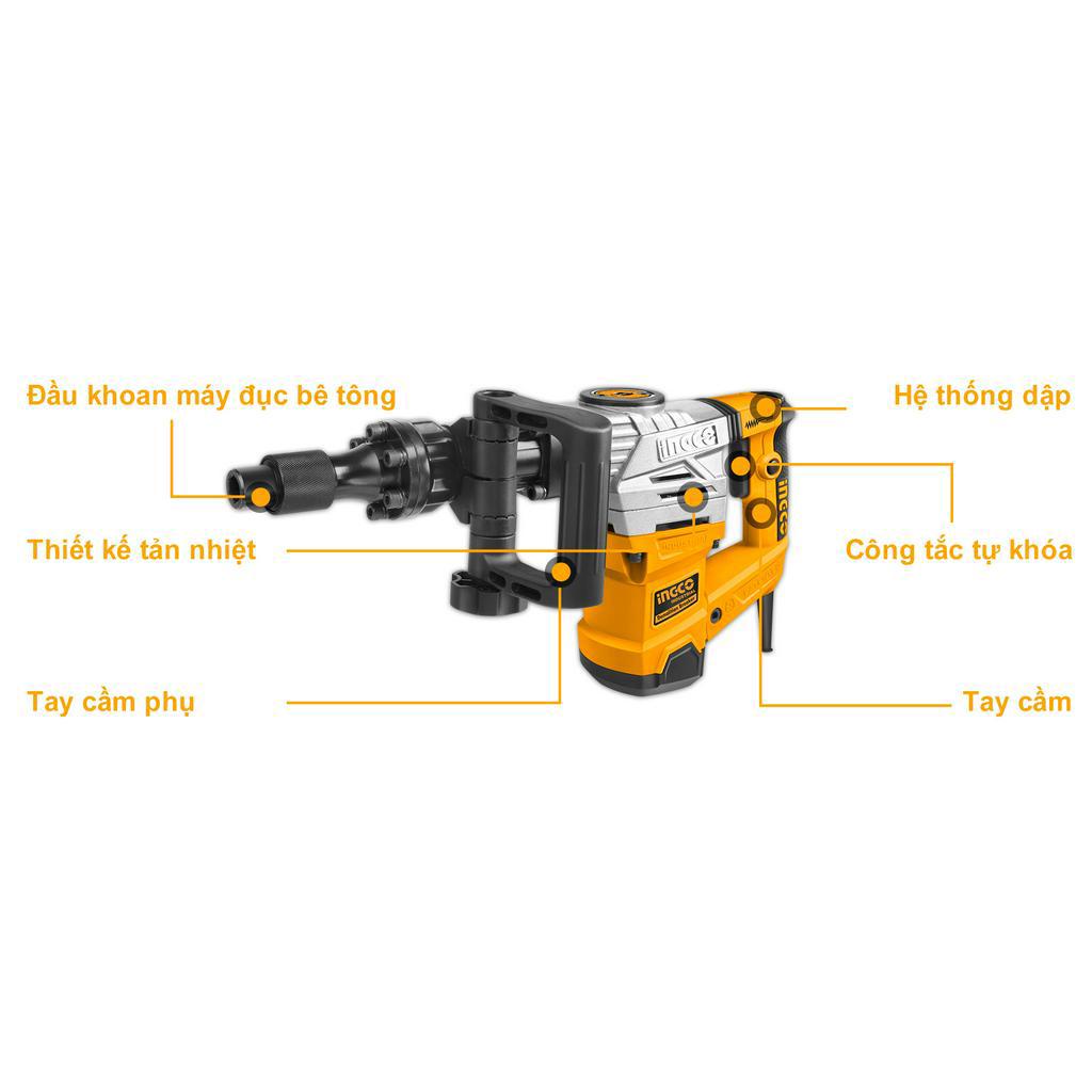 Máy đục bê tông INGCO PDB13008 công suất 1300W