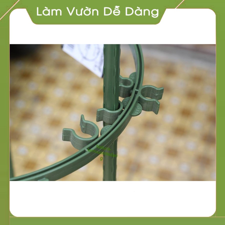 VÒNG GIỮ THÂN CÂY LEO - VÒNG LÀM KHUNG CÂY, ĐƯỜNG KÍNH 22CM DÙNG CHO CÁC PHI 8, 11, 16