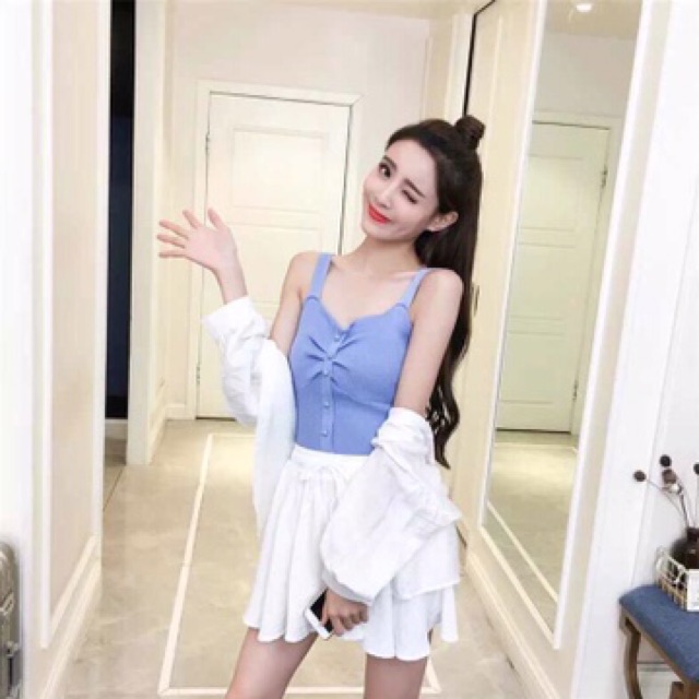 Áo nhúm ngực đính ngọc hàng sịn Quảng Châu ( ảnh khách chụp thật)