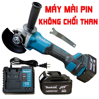Máy Mài, Máy Cắt Dùng Pin Makita, Động cơ không chổi than siêu bền, Có điều chỉnh tốc độ