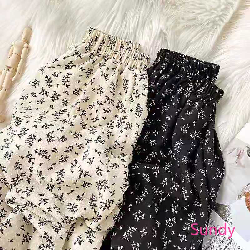 Chân Váy Hoa Lưng Cao Dáng Chữ A Plus Size Thời Trang Mùa Hè Dành Cho Nữ