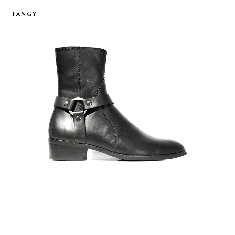 Giày boot FANGY Harness Boots - Black | BigBuy360 - bigbuy360.vn