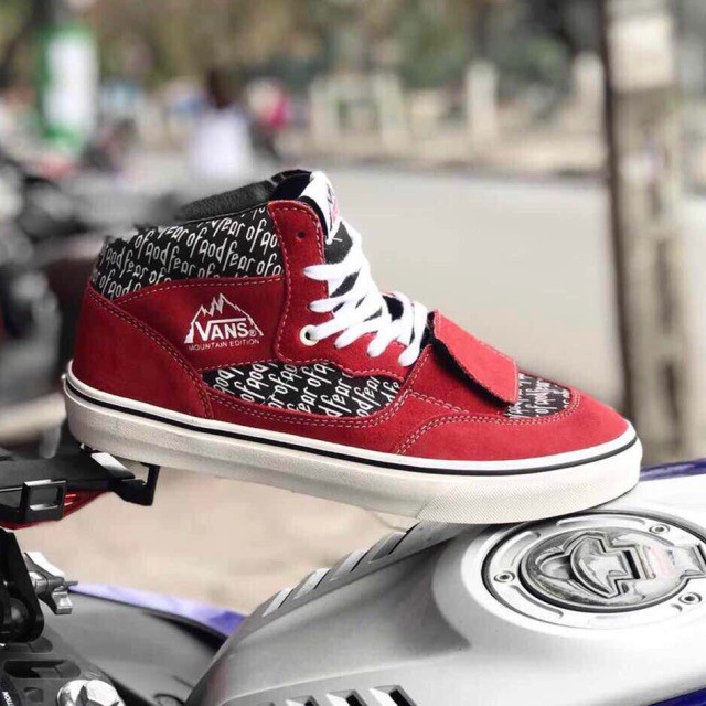 [KING20 giảm 20k]  Giày Sneaker Vans Fog (cao cổ) Cam kết chính hãng