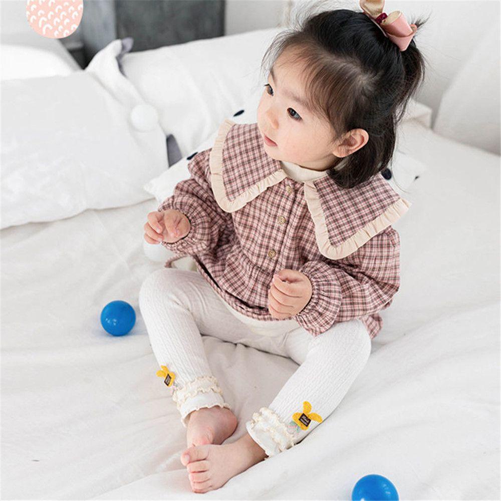 Quần Tất Cotton Có Gân Dành Cho Bé Gái 1 Tuổi