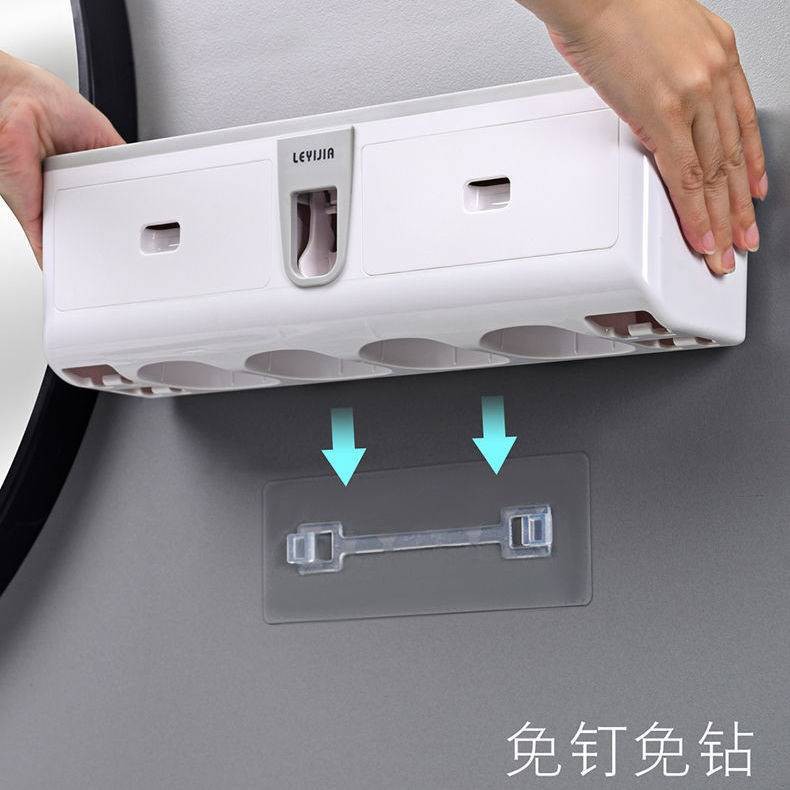 kệ lò vi sóngđời Giá để bàn chải đánh răng treo tường miễn phí đục lỗ bàn chải đánh răng điện | BigBuy360 - bigbuy360.vn