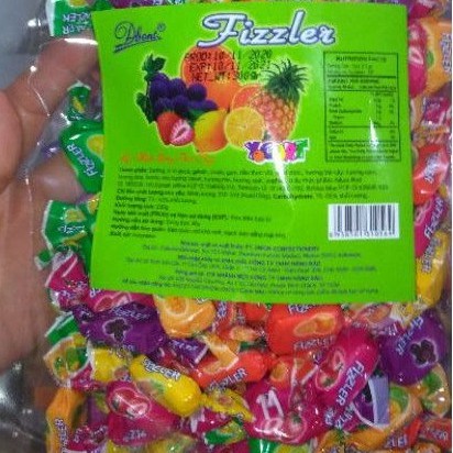 Kẹo trái cây Fizzler 300g/gói