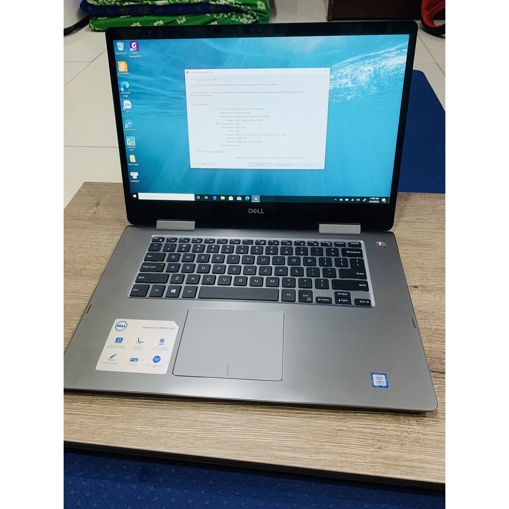 Laptop Dell Inspiron 7573 i5 8250 ram 16 gb ssd 256 +Hdd 500 | BigBuy360 - bigbuy360.vn