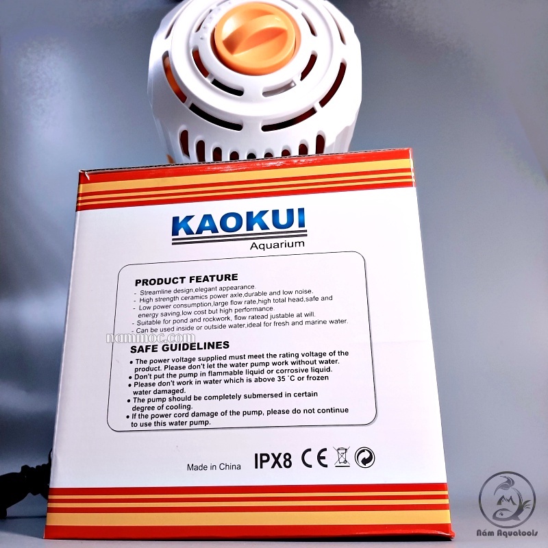 Máy Bơm Thế Hệ Mới Siêu Êm - Tiết Kiệm Điện Cho Hồ Cá Koi KAOKUI 106 | 107 | 08S | 109S